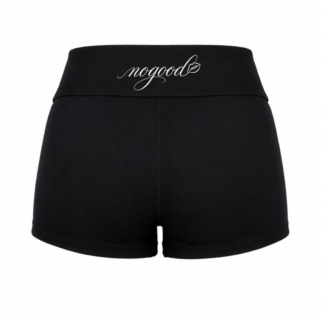 NOGOOD Fold Over Biker Shorts